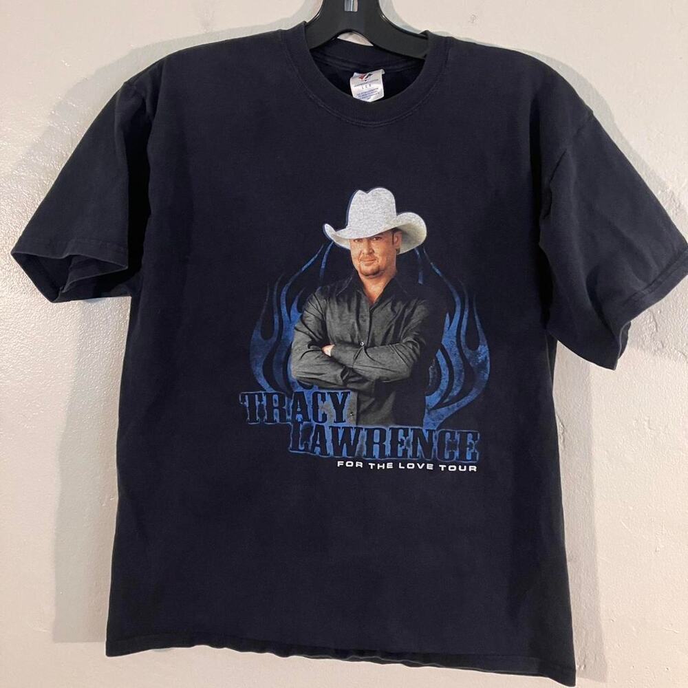 Tracy Lawrence For the Love Tour Country Music Band‎ Graphic Tee